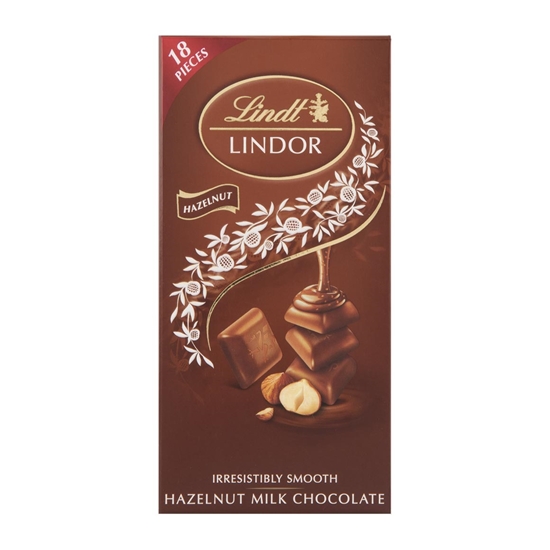 Picture of LINDOR SINGLES HAZELNUT 100GR